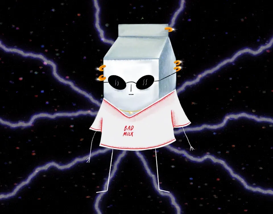 BAD MILK 🥛 Visualizers, cover