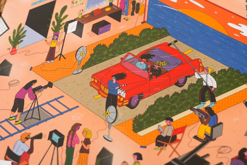 Cover art - Kinetoscopio Magazine, image 6