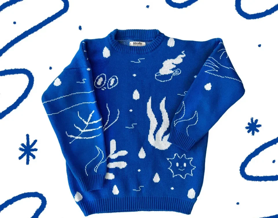 A Rainy Day Sweater, cover